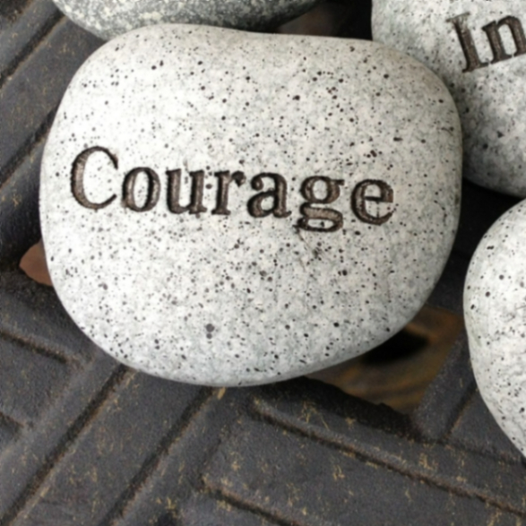 It Takes Courage!!!! By Teena Jones (13m 10s) - Aura